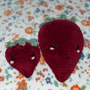 Crochet Strawberry